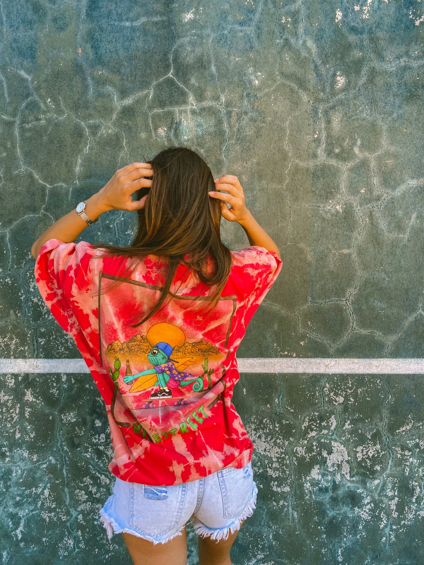 Desert Chameleon Mizestreet Oversize T-shirt